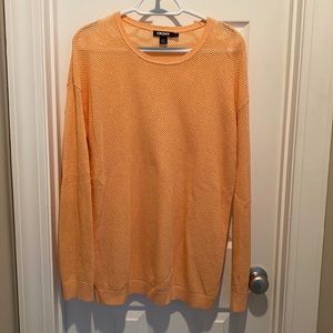 NWOT DKNY open knit sweater